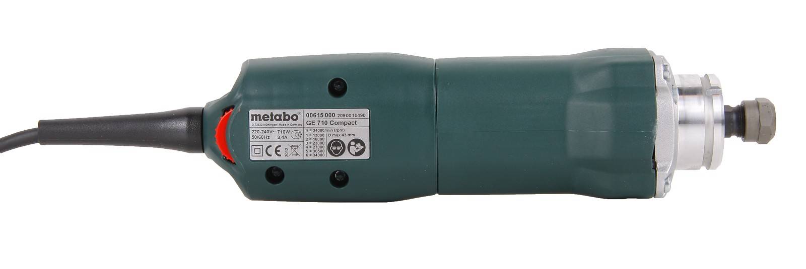 Прямошлифовальная машина metabo ge 710 compact 600615000 в  интернет-магазине ИнструментГрад - купить, цены, отзывы, характеристики,  фото, инструкция