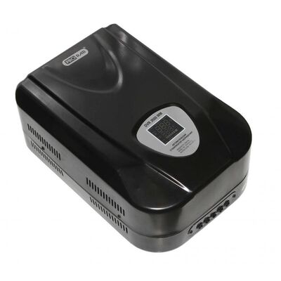 Cтабилизатор напряжения релейного типа с цифровым дисплеем Prorab DVR 3500 WM, фото 1