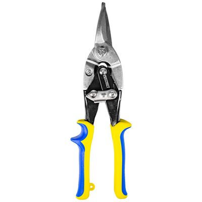 Ножницы по металлу 240мм прямые, двухкомпонентные ручки, сталь до 1.2 мм Варяг 01968, фото 1