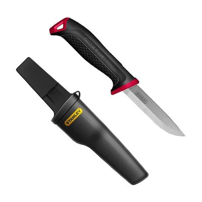 Нож универсальный с фиксированным лезвием из углеродистой стали FatMax Stanley 0-10-231, фото 1