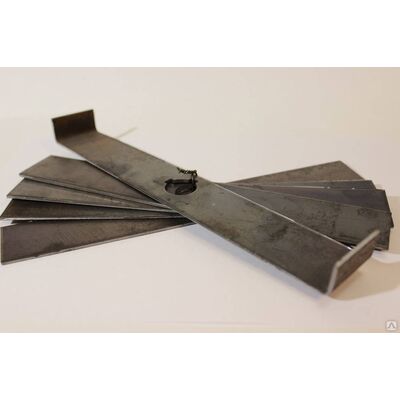 Нож для зернодробилки Эликор (комплект 4+1шт), фото 1