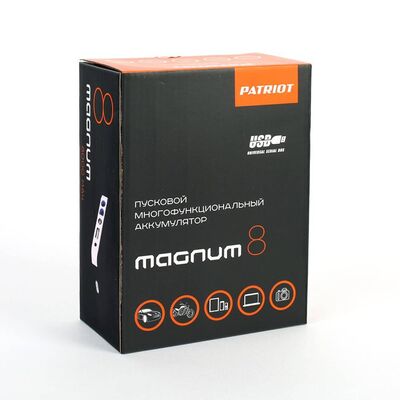 Пусковой многофункциональный аккумулятор Patriot MAGNUM 8 650201608, фото 8