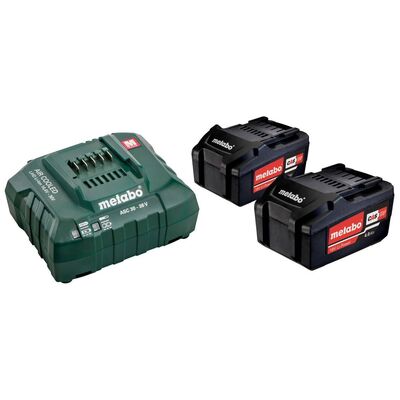 Аккумуляторы (2 шт.) и зарядное устройство Metabo Basic-Set 4.0 685050000, фото 1