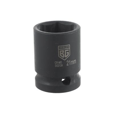 Головка торцевая ударная 1/2&quot; 21мм BERGER BG2124, фото 1