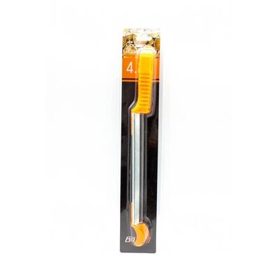 Обойма с напильником 4 мм пластиковая ручка Варяг 173165, фото 1