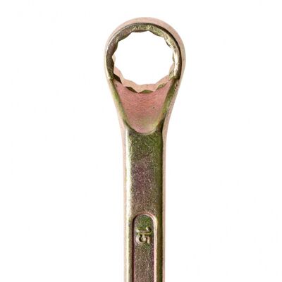 Ключ накидной 14х15мм Сибртех 14624 желтый цинк, фото 2