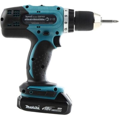Аккумуляторная дрель-шуруповерт Makita DDF453SYX5, фото 5