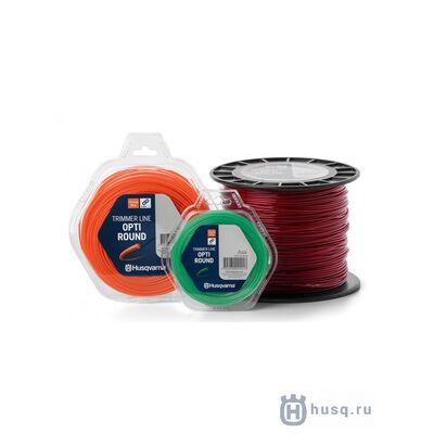Леска Husqvarna 2.0мм 130 м Opti круглая 5976688-11, фото 1