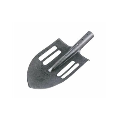 Лопата штыковая  облегченка с ребром жесткости б/ч рельсовая сталь, фото 1