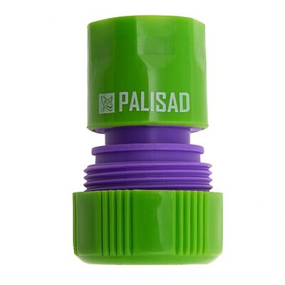 Соединитель пластмассовый, быстросъемный для шланга 3/4 Palisad 66160, фото 4