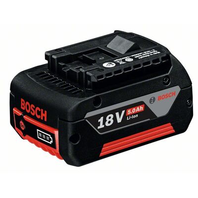 Аккумуляторный блок Bosch 18 B 5.0 Ач GB 2607337069 (1600A002U5), фото 1
