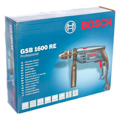 Ударная дрель Bosch GSB 1600 RE, 0601218121, фото 6