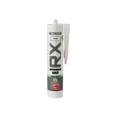 Сверхсильный акриловый монтажный клей жидкие гвозди для декоративных материалов RX Formula (белый; 260 мл) 03-1-0-200, фото 1