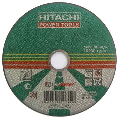 Круг зачистной 125х6х22 14А 27 Hitachi 12560HR, фото 1