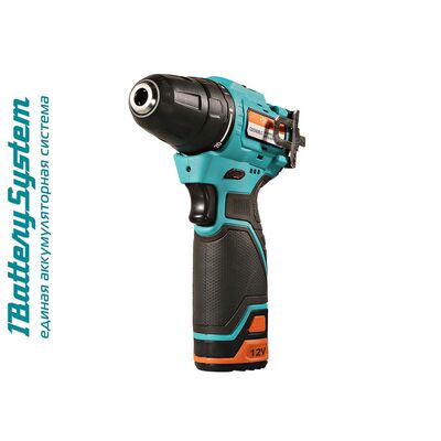Аккумуляторный шуруповерт Sturm BatterySystem12V CD1240BLC, фото 4