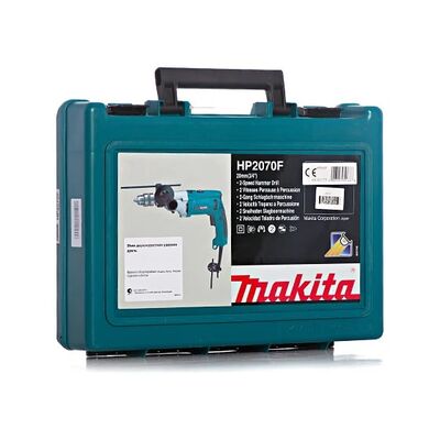 Двухскоростная ударная дрель Makita HP 2070 F, фото 5