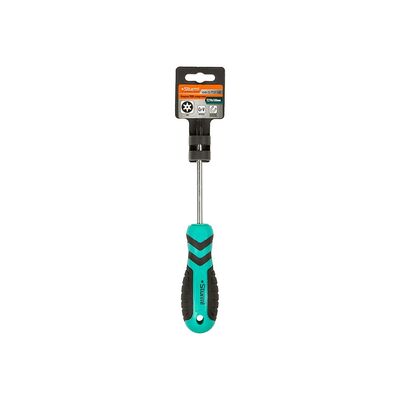 Отвертка TORX TT27H*100мм, с отверстием, CrV магнитный наконечник Sturm 1040-23-TT27-100, фото 1