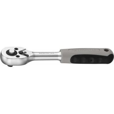Рукоятка трещоточная 1/4&quot;DR, 48 зубцов, 150 мм Thorvik RH01445 052082, фото 1