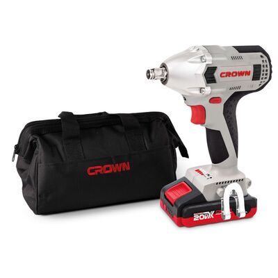 Аккумуляторный ударный гайковерт CROWN CT22015HX2 TB, фото 1