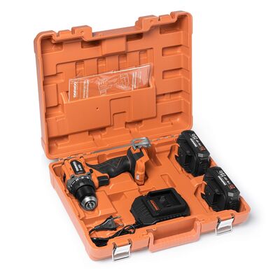 Дрель-шуруповерт аккумуляторная DAEWOO DAA 4021Li SET, фото 9