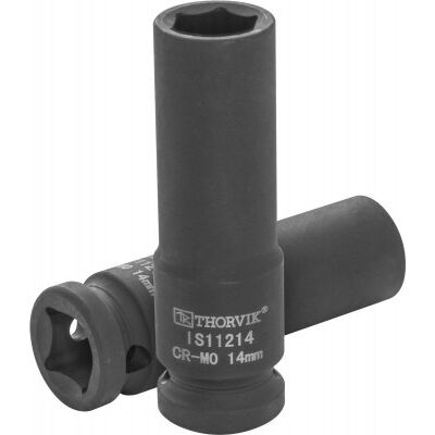 Головка торцевая ударная глубокая 1/2&quot;DR, 14 мм Thorvik IS11214, фото 1