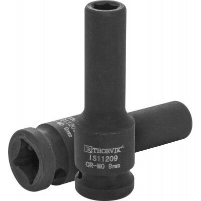 Головка торцевая ударная глубокая 1/2&quot;DR, 10мм Thorvik IS1121 0053433, фото 1
