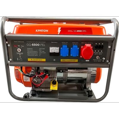 Генератор бензиновый Кратон GG-6500-3РEL 3 08 01 054, фото 2