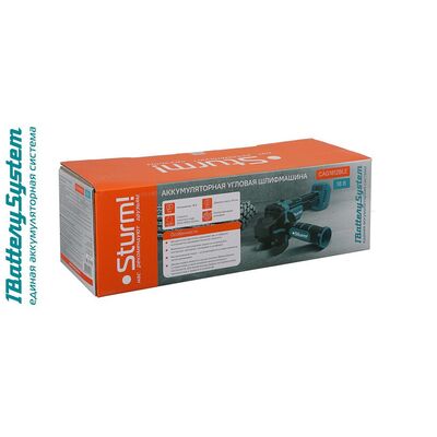 Аккумуляторная УШМ Sturm! CAG1812BLE 1BatterySystem, фото 10