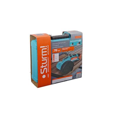 Аккумуляторная УШМ Sturm CAG1276C 1BatterySystem, фото 5