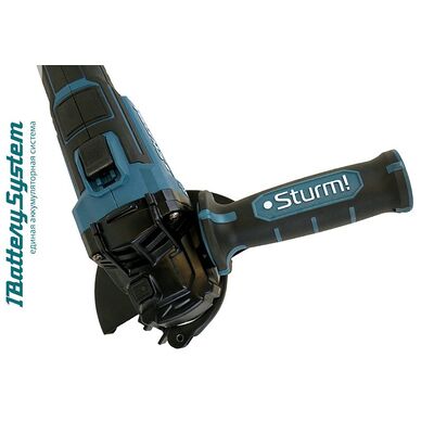Аккумуляторная УШМ Sturm CAG1812BL 1BatterySystem, фото 9