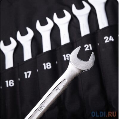Набор комбинированных гаечных ключей 14 шт Deli DL130014B 98322, фото 3
