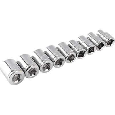 Набор головок торцевых 9 шт,1/2&quot; (10,12,13,14,17,19,21,22,24 мм), Deli DL2010T 98330, фото 5