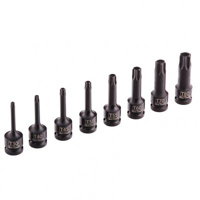 Набор ударных торцевых головок Torx 1/2, в кейсе, 8 шт. Stels 13999, фото 3