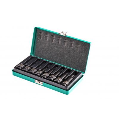 Набор ударных торцевых головок Torx 1/2, в кейсе, 8 шт. Stels 13999, фото 1
