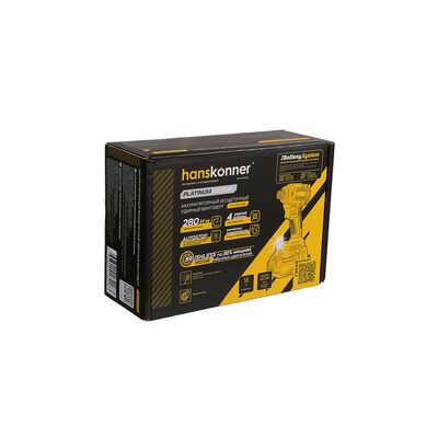 Аккумуляторный ударный винтоверт 1BatterySystem Hanskonner HCD20280BL, фото 11