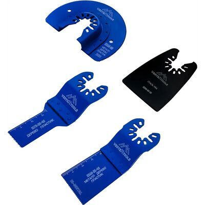 Набор насадок для реноватора быстросъемная 4 шт. Vertextools 2550-4, фото 1