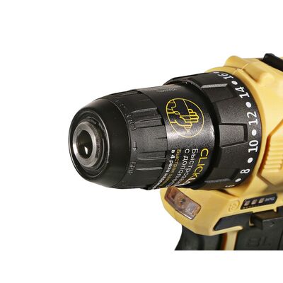 Дрель аккумуляторная бесщеточная Hanskonner HCD1645BLC, фото 6