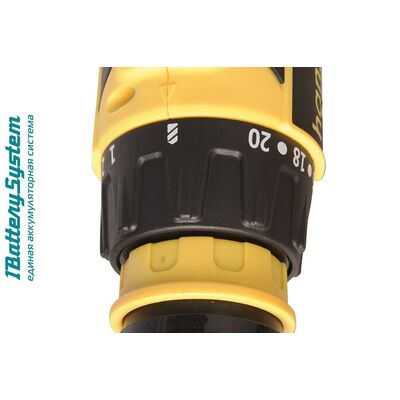 Аккумуляторный шуруповерт Hanskonner HCD1865C 1BatterySystem, фото 8