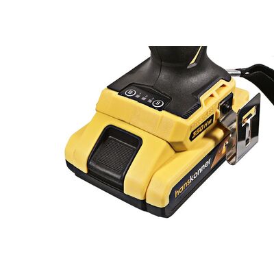 Аккумуляторный гайковерт Hanskonner HCD18350S Unibattery, фото 9