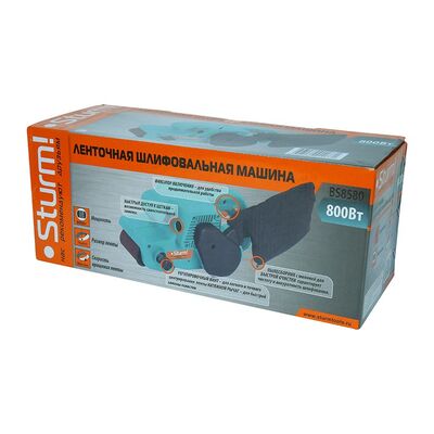 Ленточная шлифовальная машина Sturm BS8580, фото 2