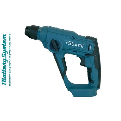 Аккумуляторный перфоратор 1BatterySystem Sturm CRH1812, фото 3