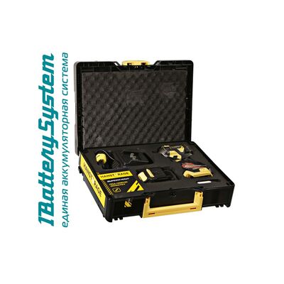 Аккумуляторный ударный гайковерт Hanskonner HCD20420BLC 1BatterySystem, фото 3