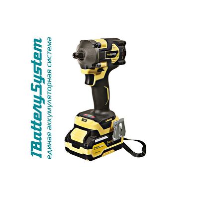 Аккумуляторный ударный гайковерт Hanskonner HCD20420BLC 1BatterySystem, фото 4
