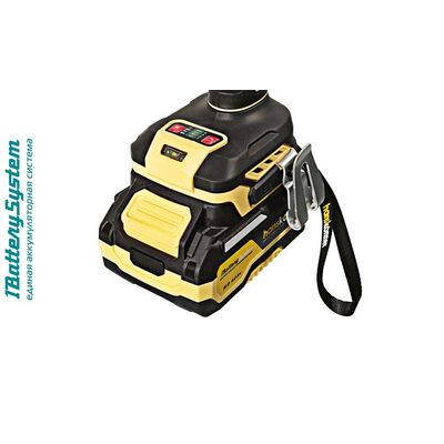 Аккумуляторный ударный винтоверт Hanskonner HCD20280BLC 1BatterySystem, фото 4