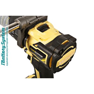 Аккумуляторный шуруповерт 1BatterySystem Hanskonner HCD20165PRO, фото 7