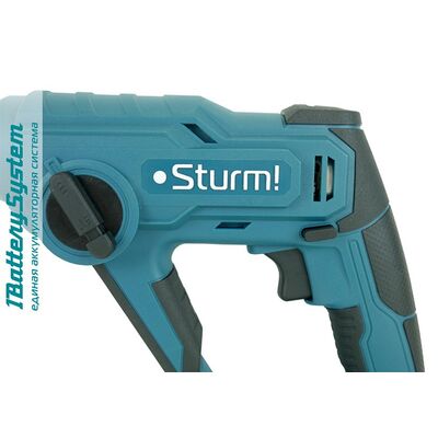 Аккумуляторный перфоратор 1BatterySystem Sturm CRH1812, фото 9