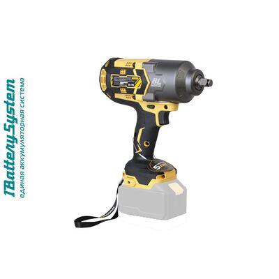 Аккумуляторный ударный гайковерт Hanskonner HCD18100S 1BatterySystem, фото 9