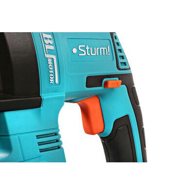 Аккумуляторный перфоратор 1BatterySystem Sturm CRH1832BLC, фото 9