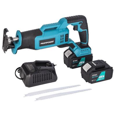 Аккумуляторная пила сабельная бесщеточная PROFIPOWER MKDJR-18V E0090, фото 1