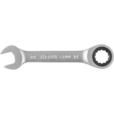 Ключ гаечный комбинированный трещоточный короткий, 10 мм Thorvik CSRW10 53519, фото 1